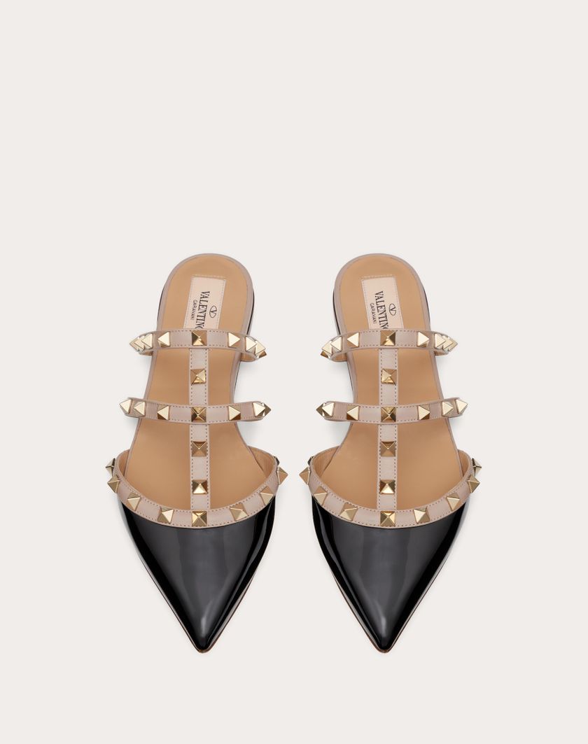 ROCKSTUD PATENT-LEATHER MULE - Image 4